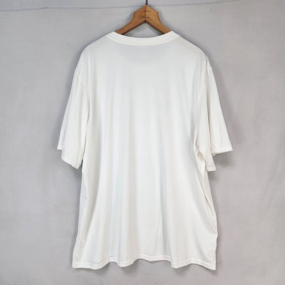 Patagonia Capilene Base Layer Men's XXL Short Sleeve Tee White Polyester Active - Picture 2 of 7